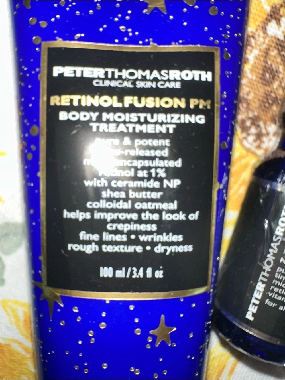Peter Thomas Roth Retinol Fusion PM Body Moisturizing Treatment & Night Serum